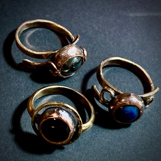 Rustic rings