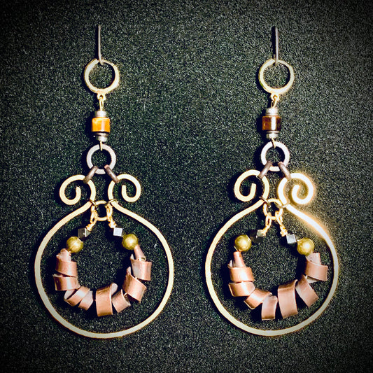 Concentric Boneless Earrings